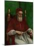 Portrait of Pope Julius II, 1511-Raphael-Mounted Giclee Print