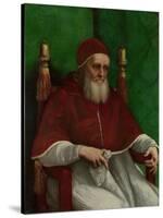 Portrait of Pope Julius II, 1511-Raphael-Stretched Canvas