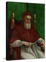 Portrait of Pope Julius II, 1511-Raphael-Stretched Canvas