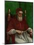 Portrait of Pope Julius II, 1511-Raphael-Mounted Giclee Print