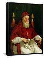 Portrait of Pope Julius II-Raphael-Framed Stretched Canvas