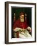 Portrait of Pope Julius II-Raphael-Framed Giclee Print