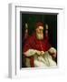 Portrait of Pope Julius II-Raphael-Framed Giclee Print
