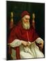 Portrait of Pope Julius II-Raphael-Mounted Giclee Print