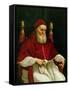 Portrait of Pope Julius II-Raphael-Framed Stretched Canvas