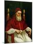 Portrait of Pope Julius II-Raphael-Mounted Giclee Print