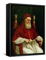 Portrait of Pope Julius II-Raphael-Framed Stretched Canvas