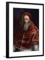 Portrait of Pope Julius III-null-Framed Giclee Print