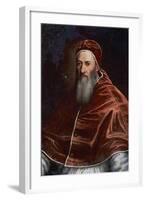 Portrait of Pope Julius III-null-Framed Giclee Print