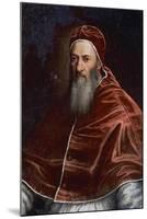 Portrait of Pope Julius III-null-Mounted Giclee Print