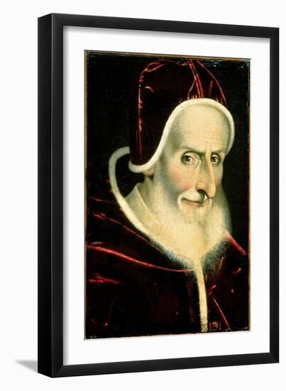 Portrait of Pope Pius V (Michele Ghislieri) (1504-72) 1576-80-Scipione Pulzone-Framed Giclee Print