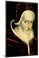 Portrait of Pope Pius V (Michele Ghislieri) (1504-72) 1576-80-Scipione Pulzone-Mounted Giclee Print