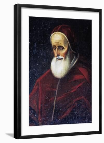 Portrait of Pope Pius V-null-Framed Giclee Print