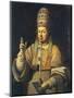 Portrait of Pope Pius VI, Born Giovanni Angelico or Giannangelo Braschi-null-Mounted Giclee Print