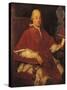 Portrait of Pope Pius VI-null-Stretched Canvas