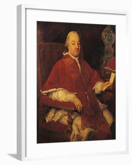 Portrait of Pope Pius VI-null-Framed Giclee Print