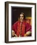 Portrait of Pope Pius VII (1742-1823), 1805-Jacques-Louis David-Framed Premium Giclee Print