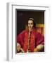 Portrait of Pope Pius VII (1742-1823), 1805-Jacques-Louis David-Framed Premium Giclee Print