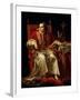 Portrait of Pope Pius VII, 1817-Jean Baptiste Joseph Wicar-Framed Giclee Print