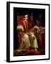 Portrait of Pope Pius VII, 1817-Jean Baptiste Joseph Wicar-Framed Giclee Print