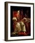 Portrait of Pope Pius VII, 1817-Jean Baptiste Joseph Wicar-Framed Giclee Print