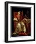 Portrait of Pope Pius VII, 1817-Jean Baptiste Joseph Wicar-Framed Giclee Print