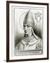 Portrait of Pope Siricius, C.1835-null-Framed Giclee Print