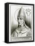 Portrait of Pope Siricius, C.1835-null-Framed Stretched Canvas