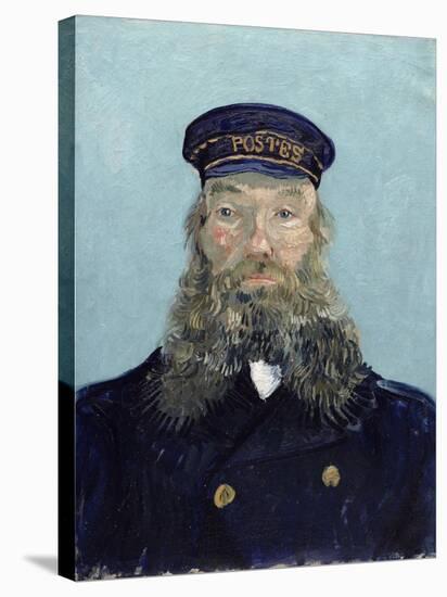 Portrait of Postman Roulin, 1888-Vincent van Gogh-Stretched Canvas