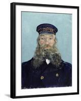 Portrait of Postman Roulin, 1888-Vincent van Gogh-Framed Giclee Print