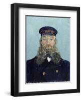 Portrait of Postman Roulin, 1888-Vincent van Gogh-Framed Premium Giclee Print