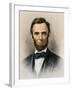 Portrait of President Abraham Lincoln-null-Framed Giclee Print