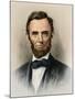 Portrait of President Abraham Lincoln-null-Mounted Giclee Print