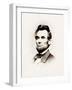Portrait of President Abraham Lincoln.-Vernon Lewis Gallery-Framed Photographic Print