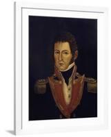 Portrait of President Antonio Villavicencio-null-Framed Giclee Print