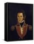 Portrait of President Antonio Villavicencio-null-Framed Stretched Canvas