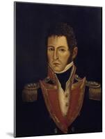 Portrait of President Antonio Villavicencio-null-Mounted Giclee Print
