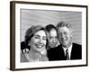 Portrait of President Bill Clinton, Daughter Chelsea and Wife Hillary Rodham Clinton-Alfred Eisenstaedt-Framed Photographic Print