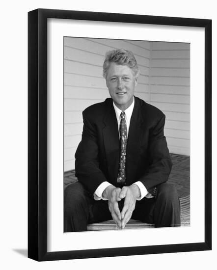 Portrait of President Bill Clinton-Alfred Eisenstaedt-Framed Photographic Print