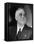 Portrait of President Franklin D. Roosevelt-null-Framed Stretched Canvas