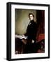 Portrait of President Franklin Pierce, 1858-George Peter Alexander Healy-Framed Giclee Print