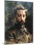 Portrait of Primo Levi-Luigi Conconi-Mounted Giclee Print