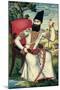 Portrait of Prince Abbas Mirza, Ca 1820-null-Mounted Giclee Print