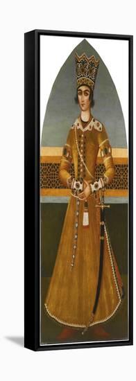 Portrait of Prince Abbas Mirza-Mihr Ali-Framed Stretched Canvas