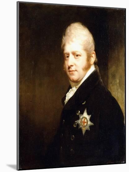 Portrait of Prince Adolphus Frederick-Sir William Beechey-Mounted Giclee Print