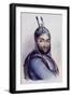 Portrait of Prince Akbar Khan of Afghanistan, 1839-null-Framed Giclee Print