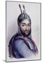 Portrait of Prince Akbar Khan of Afghanistan, 1839-null-Mounted Giclee Print