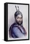 Portrait of Prince Akbar Khan of Afghanistan, 1839-null-Framed Stretched Canvas