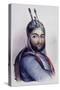 Portrait of Prince Akbar Khan of Afghanistan, 1839-null-Stretched Canvas