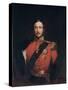 Portrait of Prince Albert, 1842 (Oil on Canvas)-John Lucas-Stretched Canvas